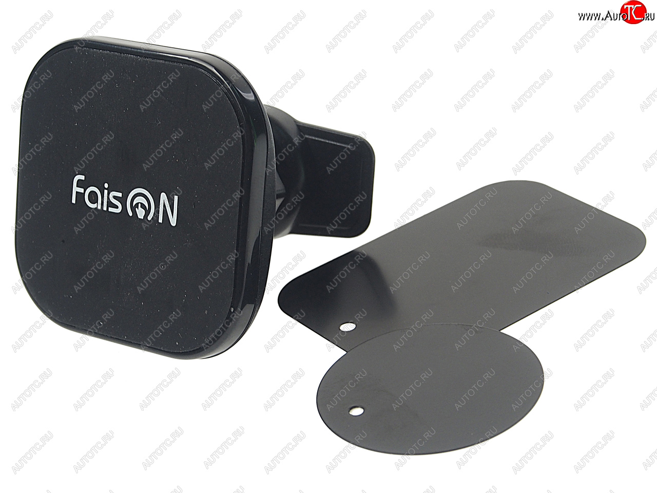 639 р. Держатель телефона на дефлектор магнитный FAISON FAISON h-cf011 black  с доставкой в г. Пермь