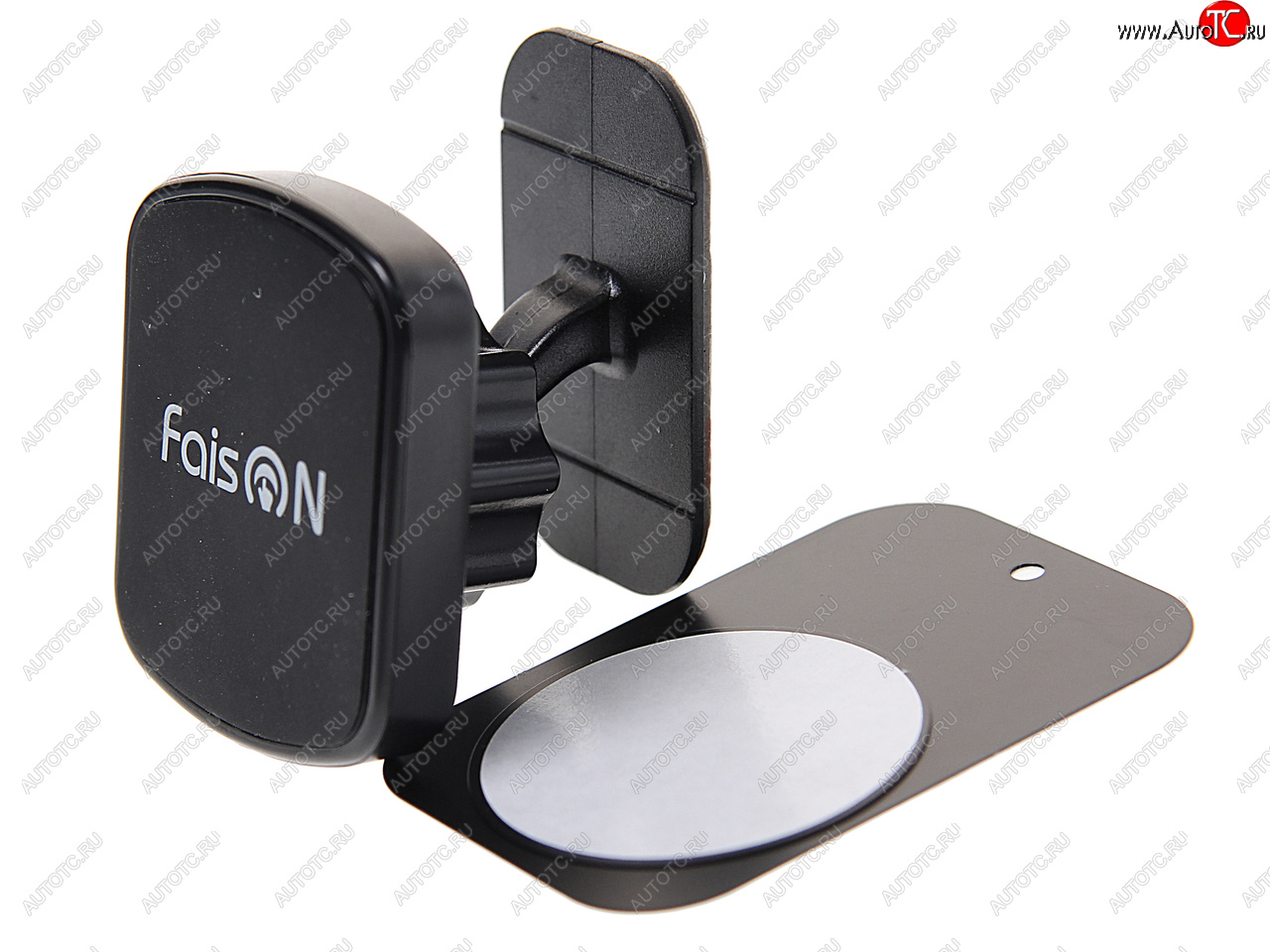 489 р. Держатель телефона универсальный магнитный FAISON FAISON h-ct06 black  с доставкой в г. Пермь