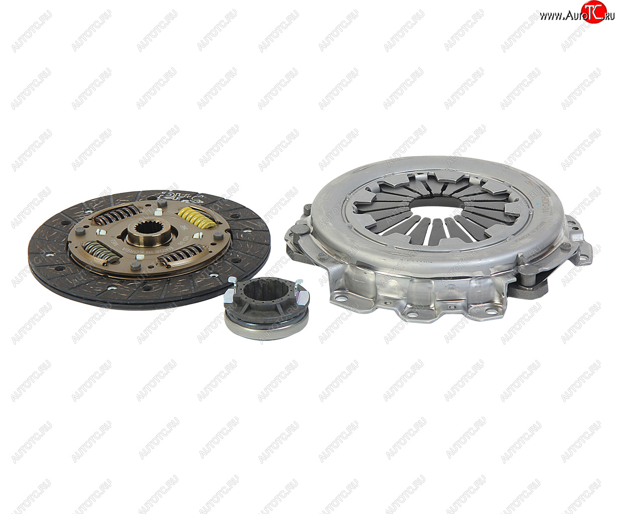 5 599 р. Сцепление HYUNDAI Accent (95-) (1.3) (SOHC) комплект (184мм) VALEO PHC VALEO PHC hdk-034 VALEO PHC hdk-034  с доставкой в г. Пермь