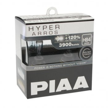 1 499 р. Лампа 12V HB4 55W +120% бокс (2шт.) Hyper Arros PIAA PIAA (Пиаа) he-910-hb4  с доставкой в г. Пермь. Увеличить фотографию 1