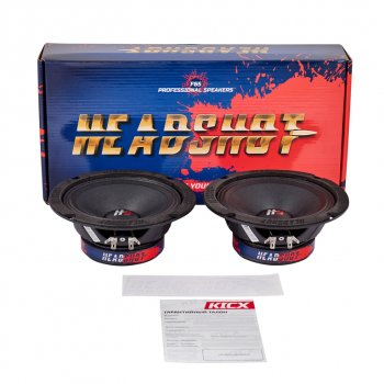3 279 р. Колонки-мидбас 6 (16см) 150Вт KICX KICX headshot f65  с доставкой в г. Пермь. Увеличить фотографию 6