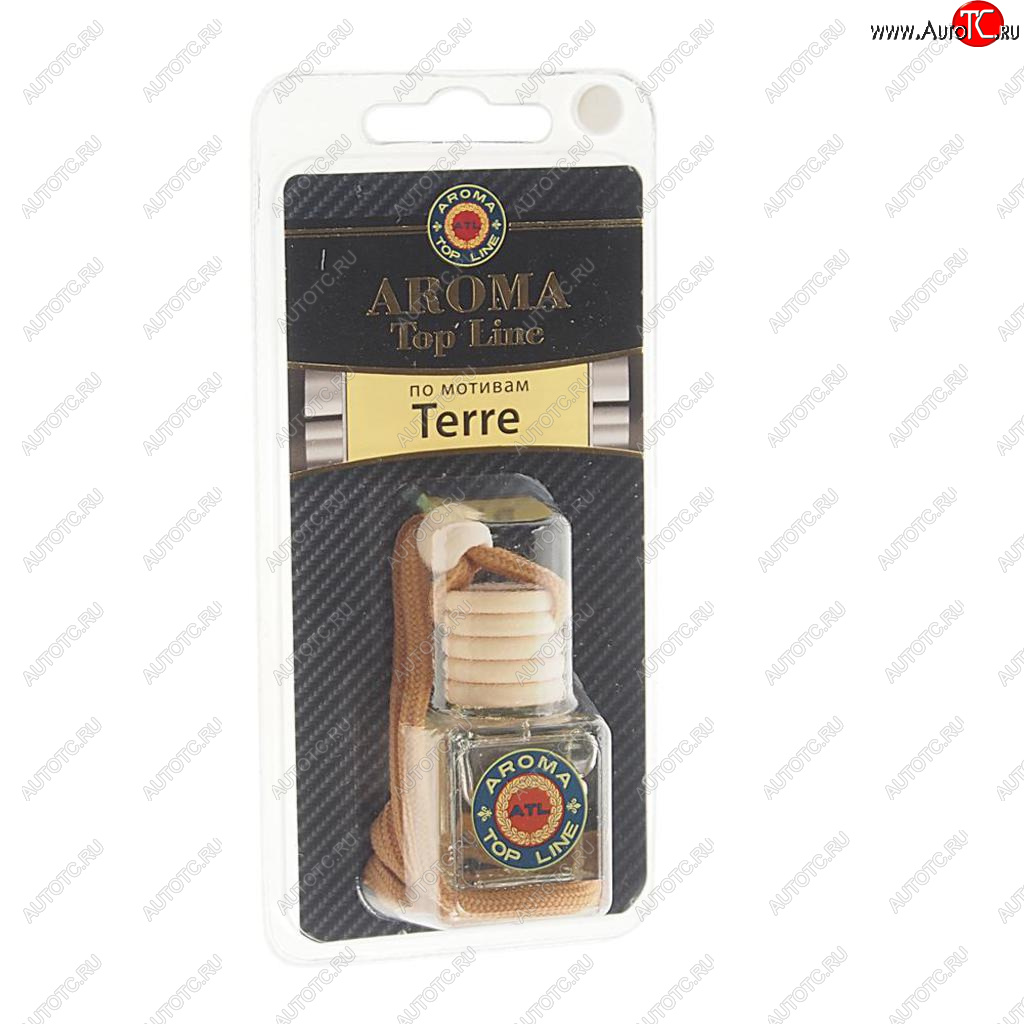 299 р. Ароматизатор подвесной жидкостный (Hermes Terre) 5мл TOP LINE TOP LINE hermes terre  с доставкой в г. Пермь