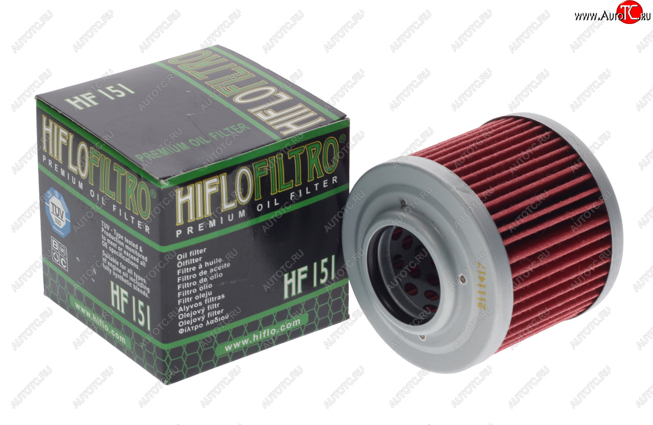 859 р. Фильтр масляный мото BMW APRILIA KTM HIFLO FILTRO HIFLO FILTRO hf151  с доставкой в г. Пермь