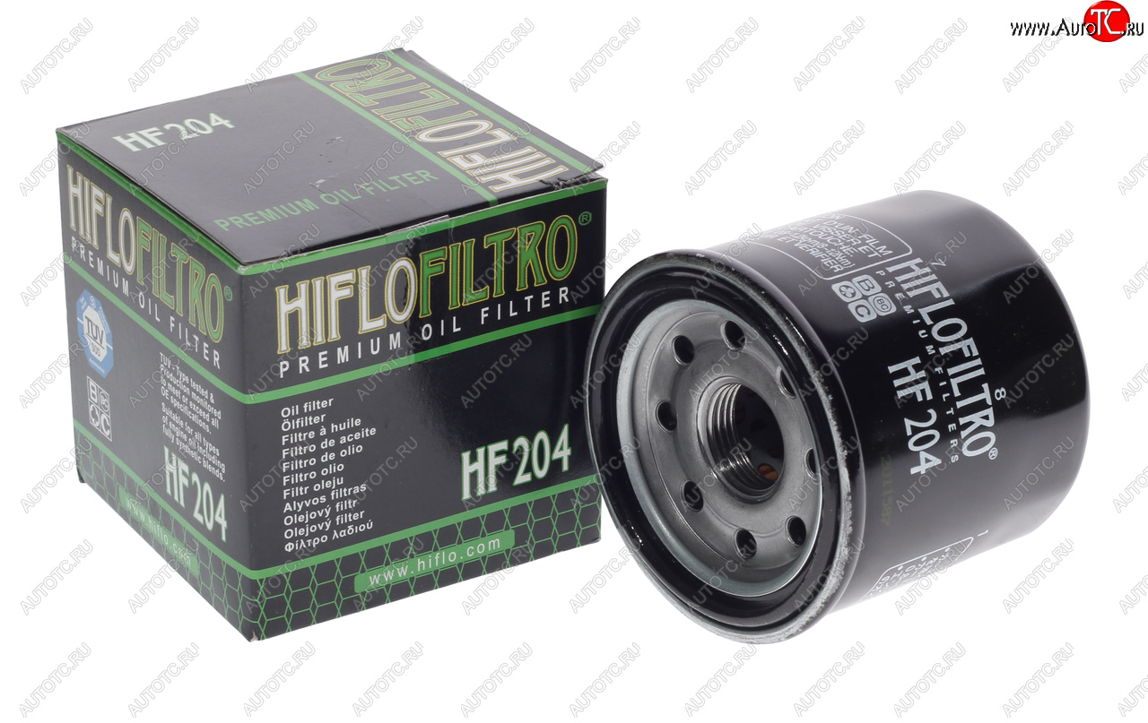 1 499 р. Фильтр масляный мото HONDA CBR600,VFR KAWASAKI YAMAHA HIFLO FILTRO HIFLO FILTRO hf204  с доставкой в г. Пермь