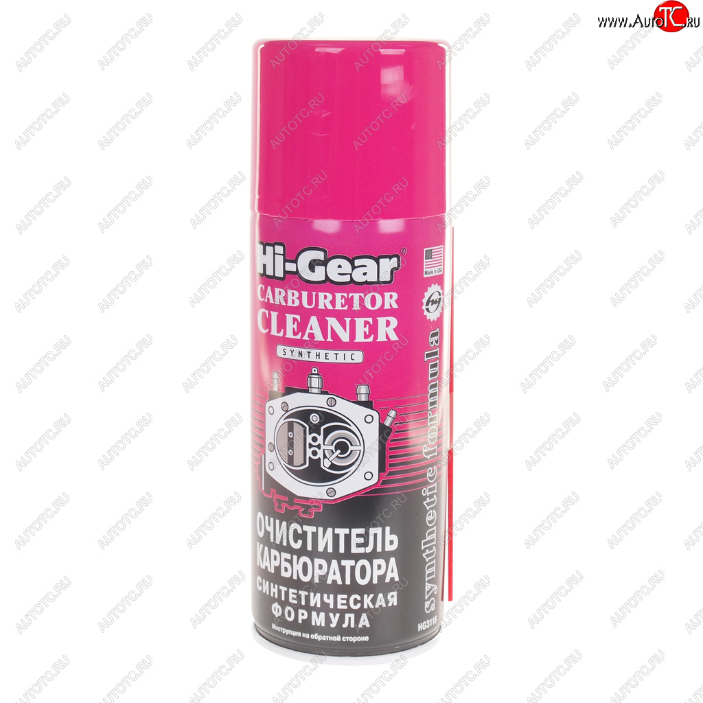 1 199 р. Очиститель карбюратора 354г аэрозоль СИНТ.ФОРМУЛА HI-GEAR HI-GEAR hg3116  с доставкой в г. Пермь