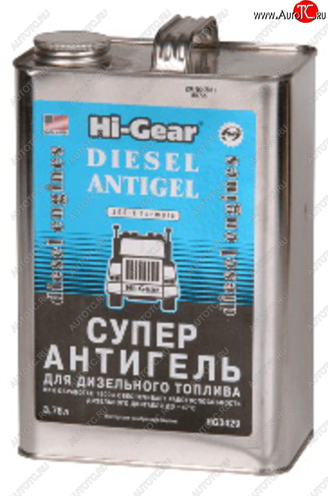 6 949 р. Антигель дизельного топлива 3.78л на 1900л HI-GEAR HI-GEAR hg3429  с доставкой в г. Пермь