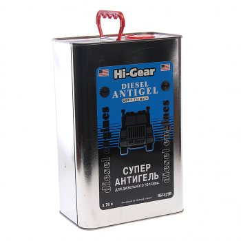 8 199 р. Антигель дизельного топлива 3.78л на 1900л HI-GEAR HI-GEAR hg3429r  с доставкой в г. Пермь. Увеличить фотографию 1