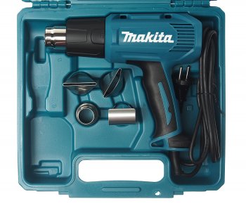 10 999 р. Фен промышленный термопистолет 1600Вт 300500град. MAKITA MAKITA hg5030k  с доставкой в г. Пермь. Увеличить фотографию 2