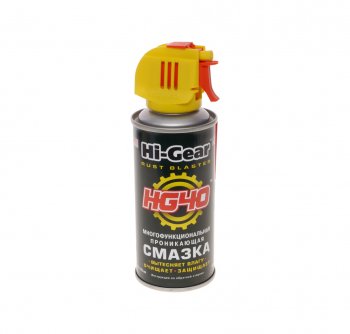 989 р. Смазка универсальная проникающая HG40 140г аэрозоль HI-GEAR HI-GEAR hg5509  с доставкой в г. Пермь. Увеличить фотографию 1