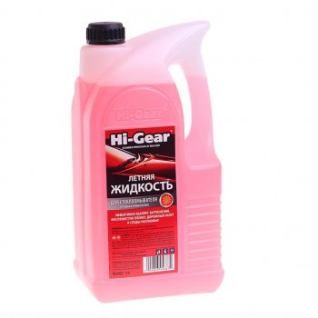 379 р. Жидкость омывателя летняя 4л HI-GEAR HI-GEAR hg5687  с доставкой в г. Пермь. Увеличить фотографию 1