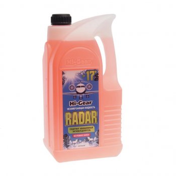 439 р. Жидкость омывателя -17С 4л RADAR HI-GEAR HI-GEAR hg5689n  с доставкой в г. Пермь. Увеличить фотографию 1