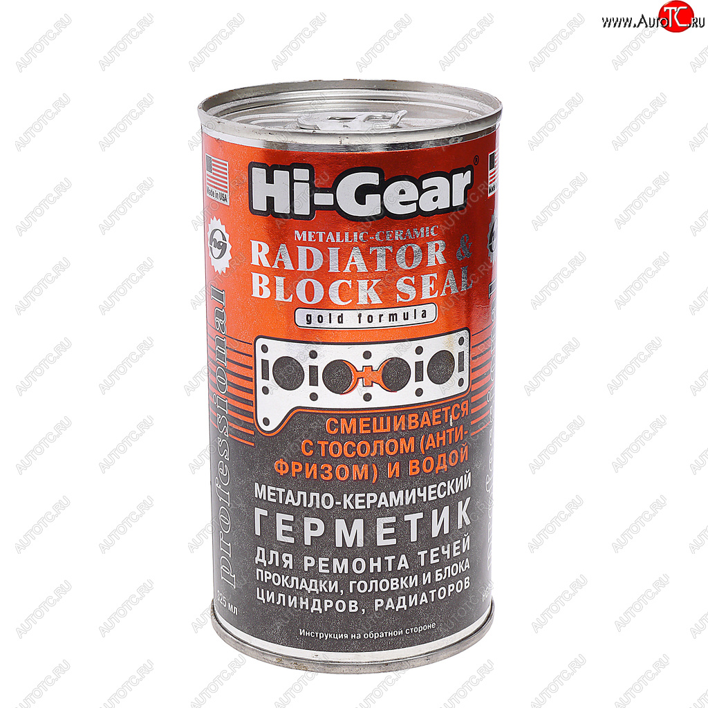 1 399 р. Герметик радиатора металлизированный 325мл HI-GEAR HI-GEAR hg9041  с доставкой в г. Пермь