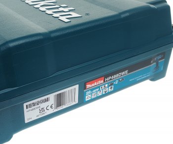 20 399 р. Дрель-шуруповерт с АКБ 18.0В 1.5Ач (2 АКБ Li-Ion, кейс) MAKITA MAKITA hp488dwe MAKITA hp488dwe  с доставкой в г. Пермь. Увеличить фотографию 4