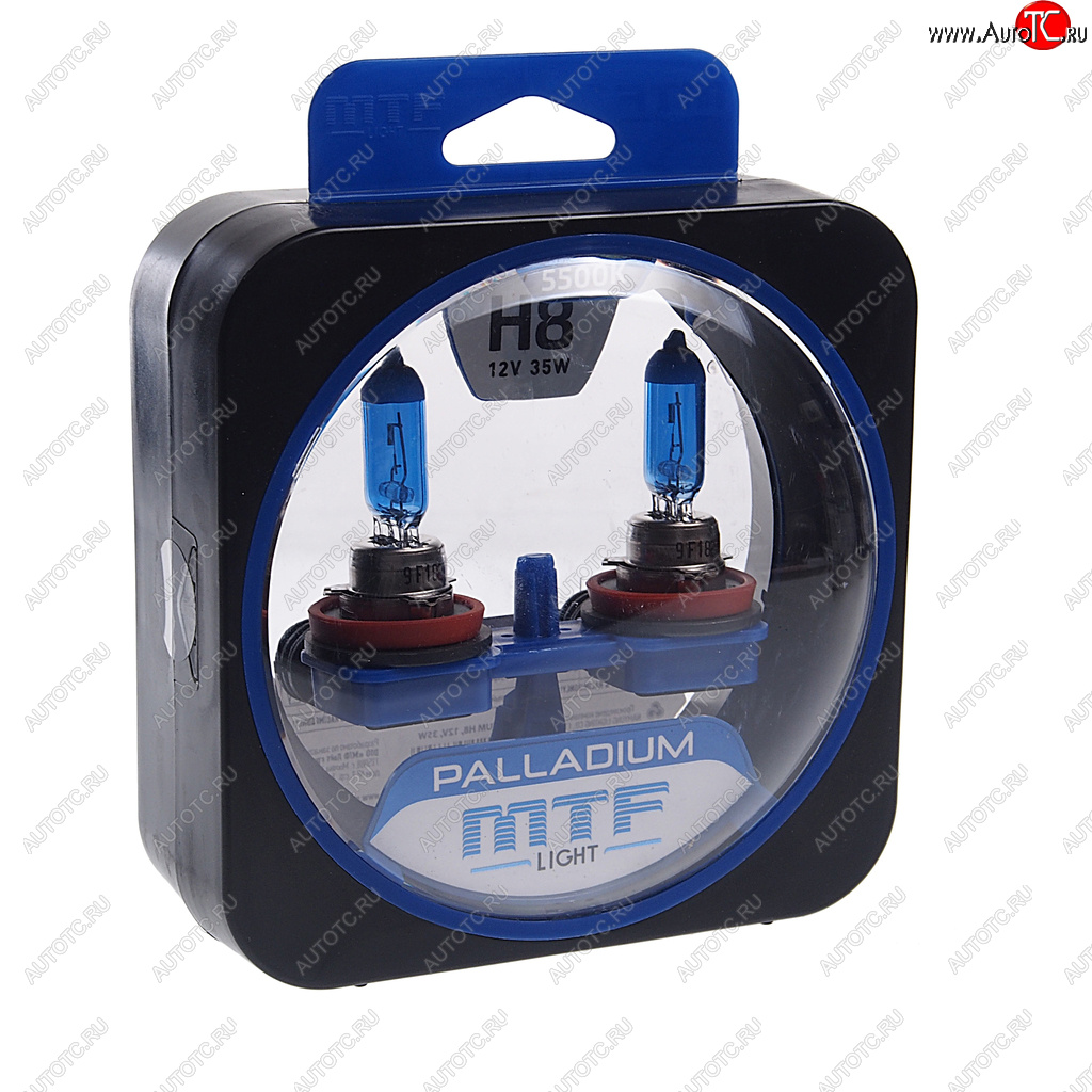 2 099 р. Лампа 12V H8 35W PGJ19-1 бокс (2шт.) Palladium MTF MTF hpa1208  с доставкой в г. Пермь