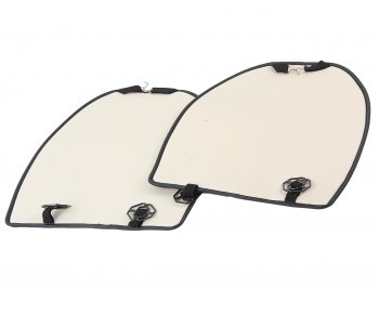 1 479 р. Накидка на сиденье мех искусственный без спинки черная 2шт. Antislip Seat PREMIER PREMIER hr10  с доставкой в г. Пермь. Увеличить фотографию 2