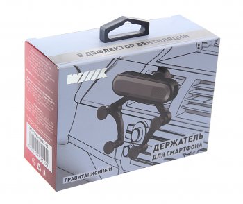 299 р. Держатель телефона на дефлектор WIIIX WIIIX ht-179v6-grav-96  с доставкой в г. Пермь. Увеличить фотографию 3