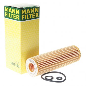 Фильтр масляный MERCEDES C (C204,S204,W204),E (C207,S212,W212) (M271) MANN MANN hu514x