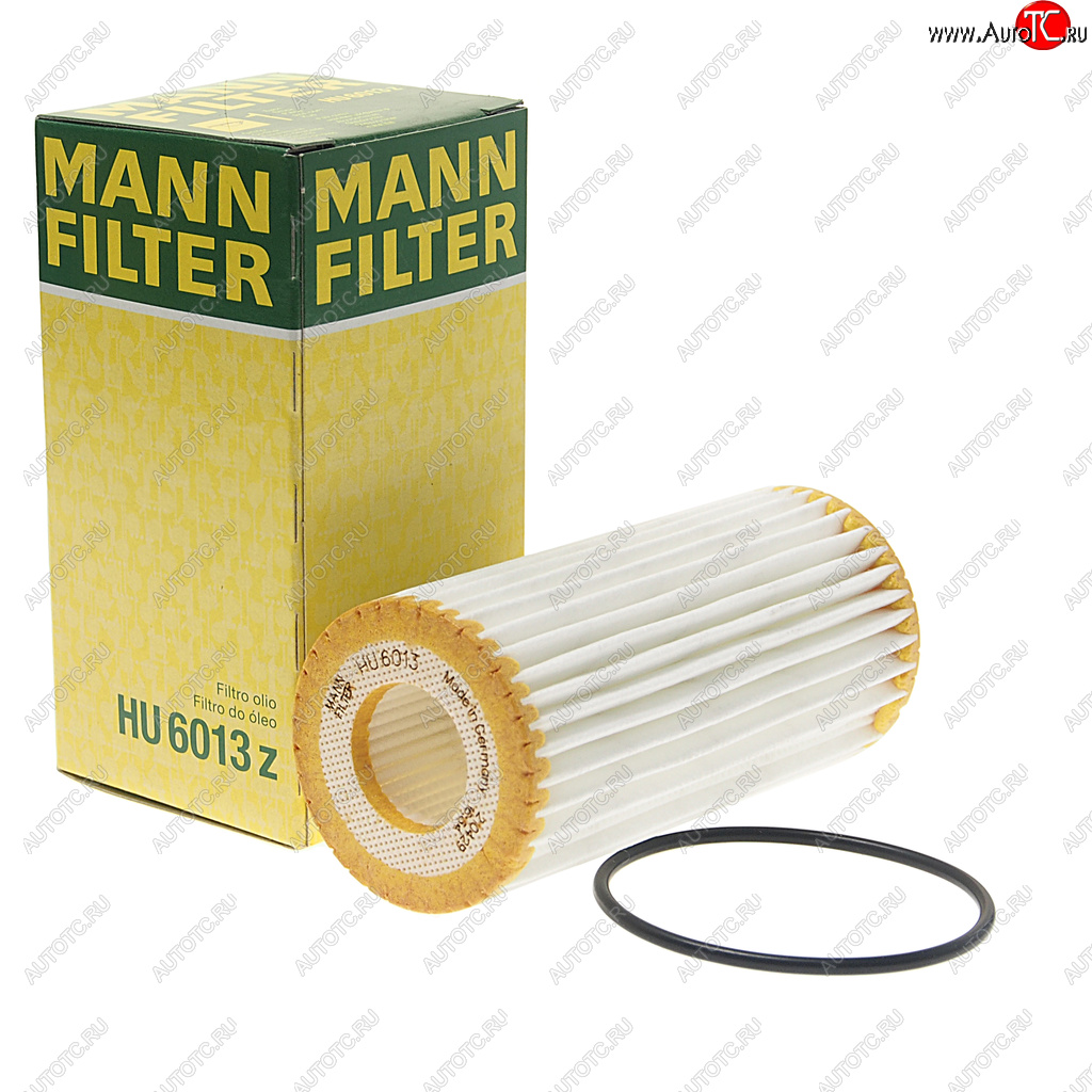 1 049 р. Фильтр масляный VW AUDI SEAT SKODA (12-) (1.82.0 TSITFSI) MANN MANN hu6013z  с доставкой в г. Пермь