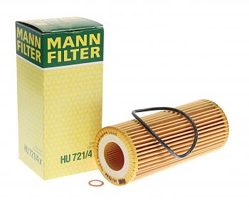 1 149 р. Фильтр масляный BMW 3 (E46,E90),5 (E60),X5 (E53) MANN MANN hu7214x  с доставкой в г. Пермь. Увеличить фотографию 1