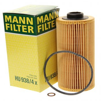 1 139 р. Фильтр масляный BMW 5 (E34,E39),7 (E32,E38),X5 (E53) MANN MANN hu9384x  с доставкой в г. Пермь. Увеличить фотографию 1