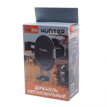 519 р. Держатель телефона на дефлектор FAISON FAISON hunter black  с доставкой в г. Пермь. Увеличить фотографию 3