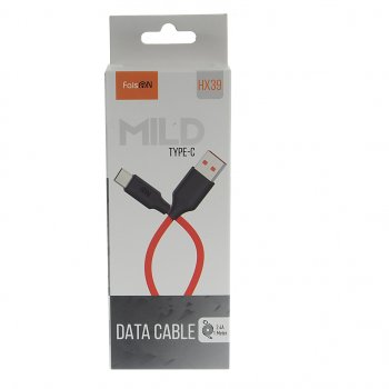 216 р. Кабель USB Type C 1м FAISON FAISON hx39 mild redblack  с доставкой в г. Пермь. Увеличить фотографию 2
