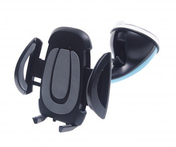 899 р. Держатель телефона универсальный 50-80мм SKYWAY SKYWAY hx-8013 blue  с доставкой в г. Пермь. Увеличить фотографию 1