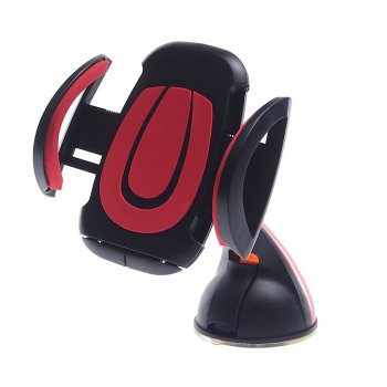 449 р. Держатель телефона универсальный 50-80мм SKYWAY SKYWAY hx-8013 red  с доставкой в г. Пермь. Увеличить фотографию 1