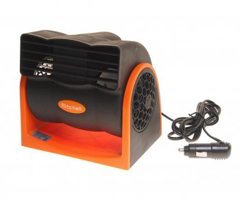 1 129 р. Вентилятор в салон 24V 150Вт оранжевый MITCHELL MITCHELL hx-t302 dc24v orange  с доставкой в г. Пермь. Увеличить фотографию 1