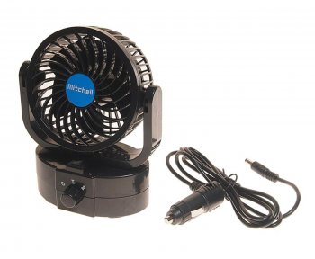 Вентилятор в салон 12V на платформе синий MITCHELL MITCHELL hx-t501 dc12v blue