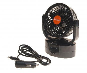 1 189 р. Вентилятор в салон 24V на платформе оранжевый MITCHELL MITCHELL hx-t502 dc24v orange  с доставкой в г. Пермь. Увеличить фотографию 1