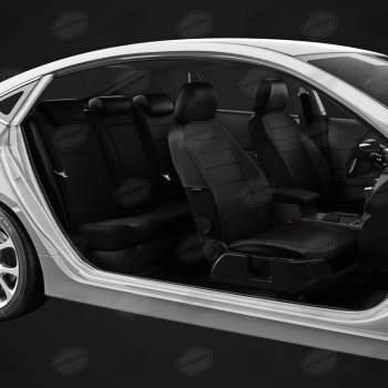 7 849 р. Авточехлы HYUNDAI Solaris (17-) KIA Rio X-Line (17-) задняя спинка 40x60 экокожа черные AVTOLIDER AVTOLIDER hy15-0607-ec01  с доставкой в г. Пермь. Увеличить фотографию 5