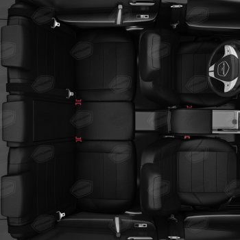 7 849 р. Авточехлы HYUNDAI Solaris (17-) KIA Rio X-Line (17-) задняя спинка 40x60 экокожа черные AVTOLIDER AVTOLIDER hy15-0607-ec01  с доставкой в г. Пермь. Увеличить фотографию 8