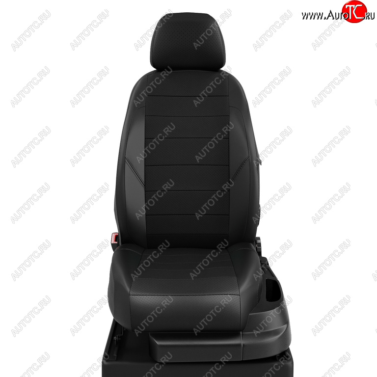 7 849 р. Авточехлы HYUNDAI Solaris (17-) KIA Rio X-Line (17-) задняя спинка 40x60 экокожа черные AVTOLIDER AVTOLIDER hy15-0607-ec01  с доставкой в г. Пермь