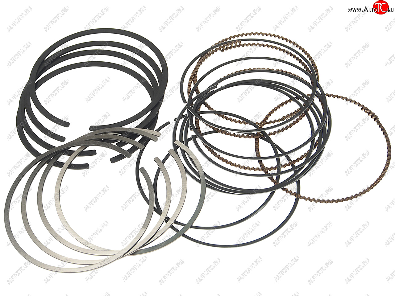2 599 р. Кольца поршневые HYUNDAI Elantra,Solaris,i30 (06-) d+0.00 комплект на 4 поршня DOMINANT DOMINANT hy2300402b001  с доставкой в г. Пермь