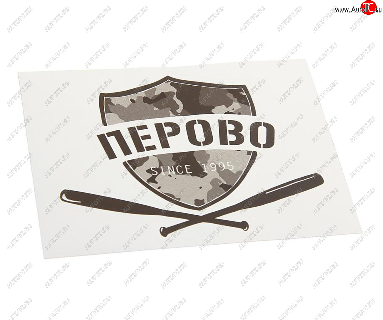 89 р. Наклейка виниловая вырезанная ПЕРОВО 12x9см черная AUTOSTICKERS AUTOSTICKERS и-17  с доставкой в г. Пермь
