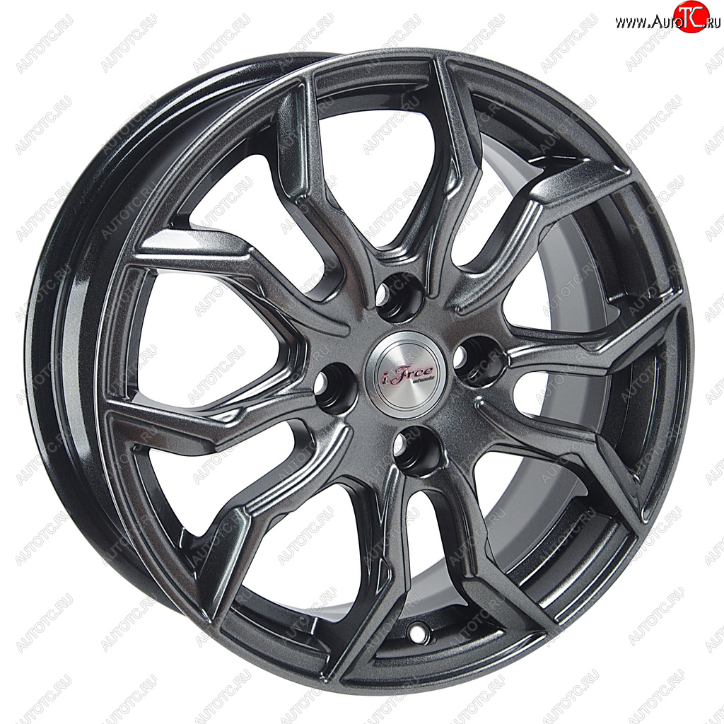 8 449 р. Диск колесный литой HYUNDAI Solaris KIA Rio R15 КС-1037 Бохо Хай вэй K&K ifree 4х100 ет42 d-54,1  с доставкой в г. Пермь