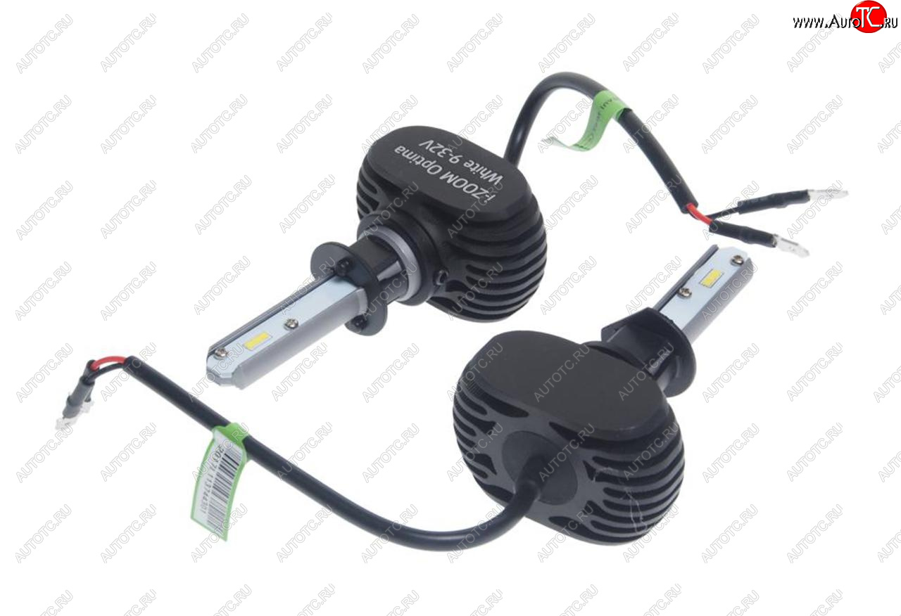 2 279 р. Лампа светодиодная 1224V H1 P14.5s 5100K (2шт.) I-Zoom OPTIMA OPTIMA i-h1  с доставкой в г. Пермь