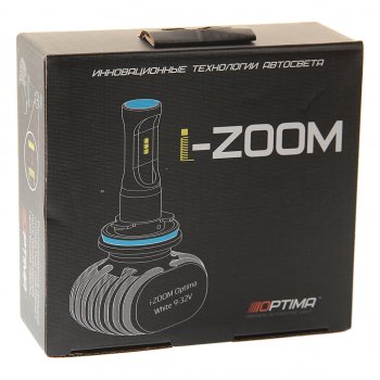 2 299 р. Лампа светодиодная 1224V H11 PGJ19-2 5100K (2шт.) I-Zoom OPTIMA OPTIMA i-h11  с доставкой в г. Пермь. Увеличить фотографию 2