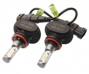2 299 р. Лампа светодиодная 1224V H11 PGJ19-2 5100K (2шт.) I-Zoom OPTIMA OPTIMA i-h11  с доставкой в г. Пермь. Увеличить фотографию 1