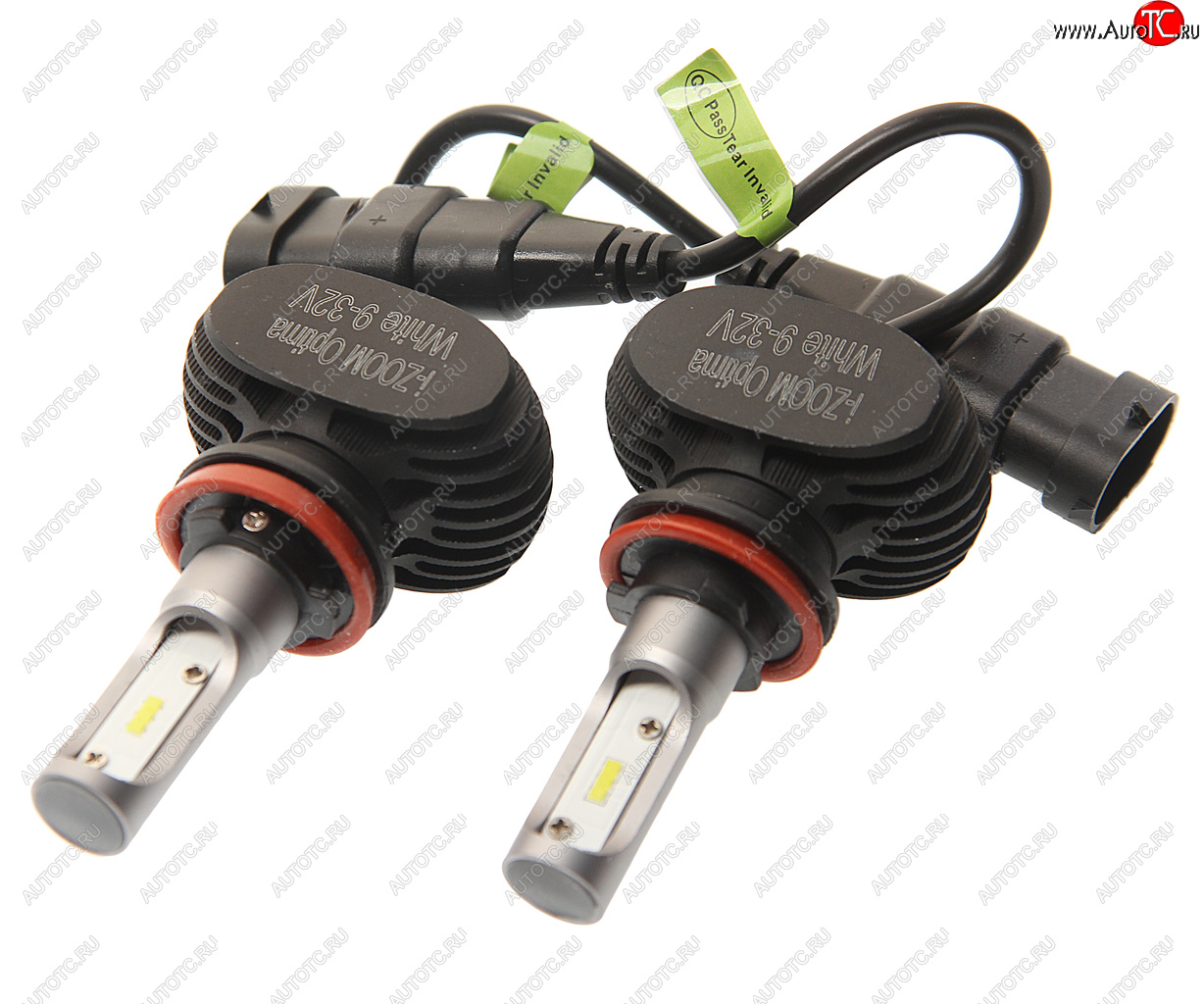 2 299 р. Лампа светодиодная 1224V H11 PGJ19-2 5100K (2шт.) I-Zoom OPTIMA OPTIMA i-h11  с доставкой в г. Пермь