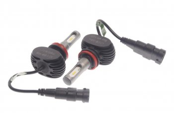 2 279 р. Лампа светодиодная 1224V H11 PGJ19-2 4300K (2шт.) I-Zoom OPTIMA OPTIMA i-h11-ww  с доставкой в г. Пермь. Увеличить фотографию 1