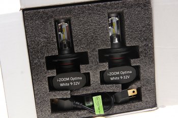 2 699 р. Лампа светодиодная 1224V H4 P43t 5100K (2шт.) I-Zoom OPTIMA OPTIMA i-h4  с доставкой в г. Пермь. Увеличить фотографию 1