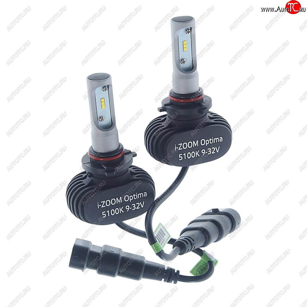 2 279 р. Лампа светодиодная 1224V HB3 P20d 5100K (2шт.) I-Zoom OPTIMA OPTIMA i-hb3  с доставкой в г. Пермь