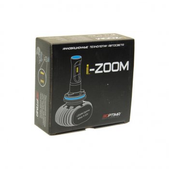 2 199 р. Лампа светодиодная 1224V HB4 P22d 5100K (2шт.) I-Zoom OPTIMA OPTIMA i-hb4  с доставкой в г. Пермь. Увеличить фотографию 2