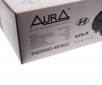 7 349 р. Колонки компонентные 6 (16см) 51Вт HYUNDAI SOLARIS (2017+) KIA RIO (2017+) AURA AURA indigo-6hkc  с доставкой в г. Пермь. Увеличить фотографию 5