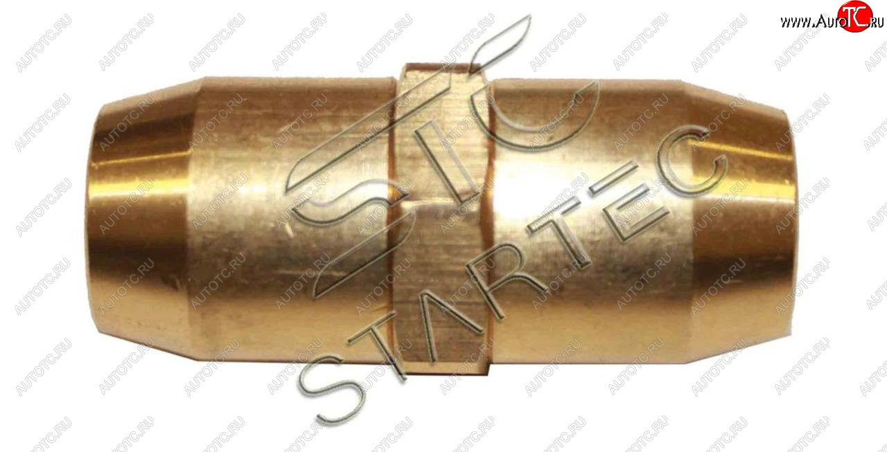 639 р. Соединитель трубки ПВХ,полиамид d=12х1.5мм прямой латунь STARTEC STARTEC inf.11.12  с доставкой в г. Пермь