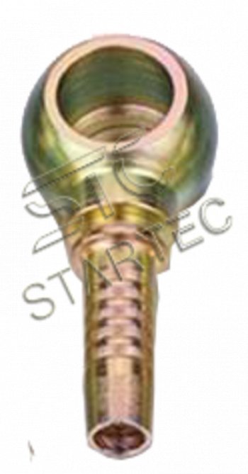 143 р. Штуцер М10x1.5 d=8мм под топливный болт латунь STARTEC STARTEC inf.31.m10d8  с доставкой в г. Пермь. Увеличить фотографию 2