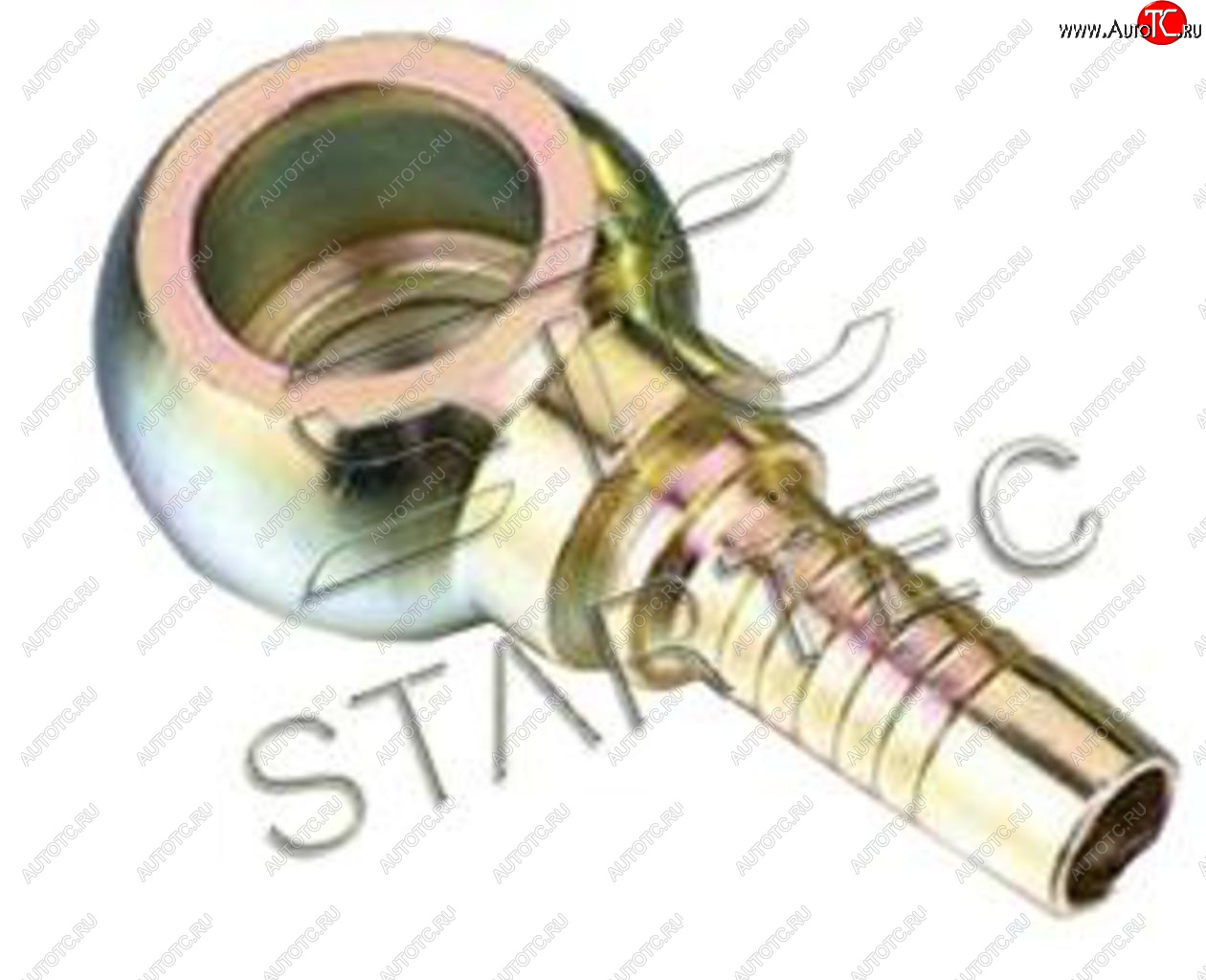 439 р. Штуцер М20x1.5 d=12мм под топливный болт латунь STARTEC STARTEC inf.31.m20d12  с доставкой в г. Пермь
