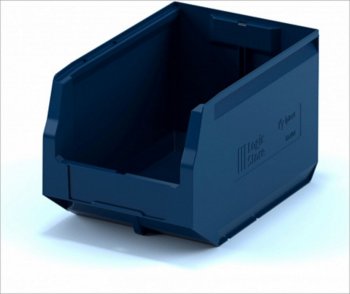 469 р. Лоток складской 350х225х200мм синий IPLAST IPLAST ip-272206  с доставкой в г. Пермь. Увеличить фотографию 2
